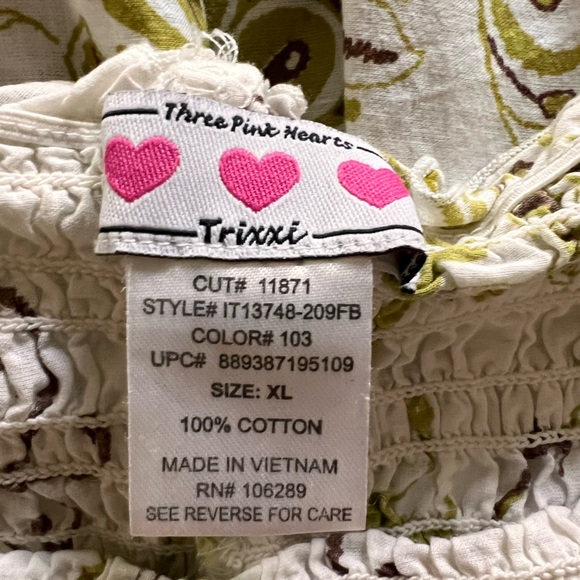 Flowy strapless top - Picture 4 of 4